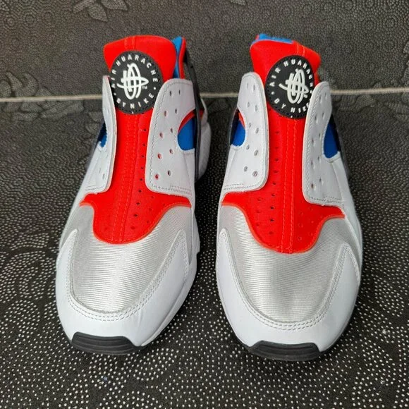 Nike Air Huarache Sneakers US 9 Red/White/Blue Athletic Shoes - Picture 2 of 9